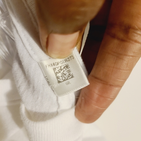 Adidas | Men's White Essential Amplifier Tee With Black Logo (Size 2XL) - Picture 8 of 11